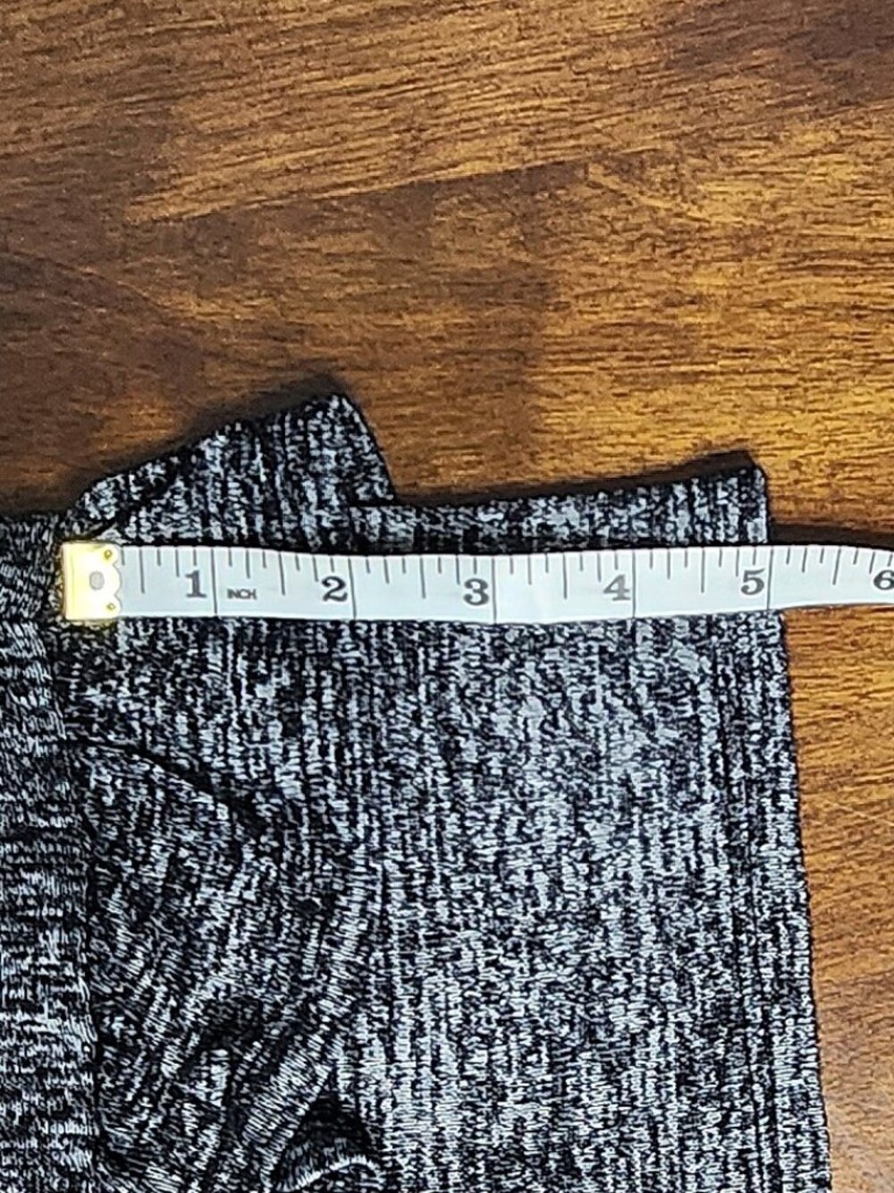 Bobbie Brooks Marled Ruffle Sleeve Stretch Top 3X - Picture 11 of 12